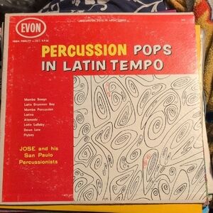 Evon Percussion Pops in Latin Tempo Vinyl